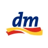 Logo der Firma DM.
